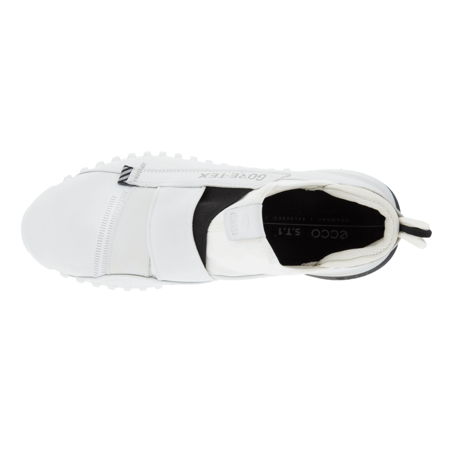 Ecco Norge Zipflex Gore-tex Mid-top Sko Dame Hvit