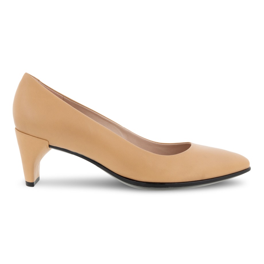 Ecco Norway Shape 45 Spiss Elegant 2.0 Høyhæl Dame Latte