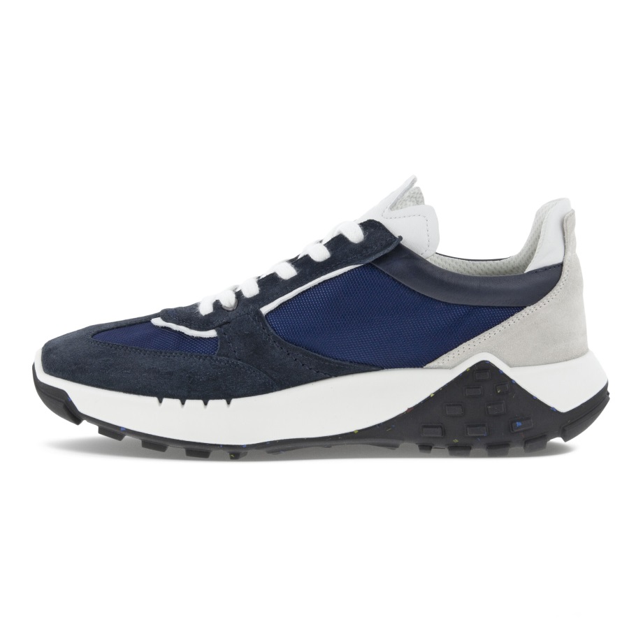 Ecco Norge Retro Joggesko Ecco Norge Joggesko Herre Flerfarget Blå