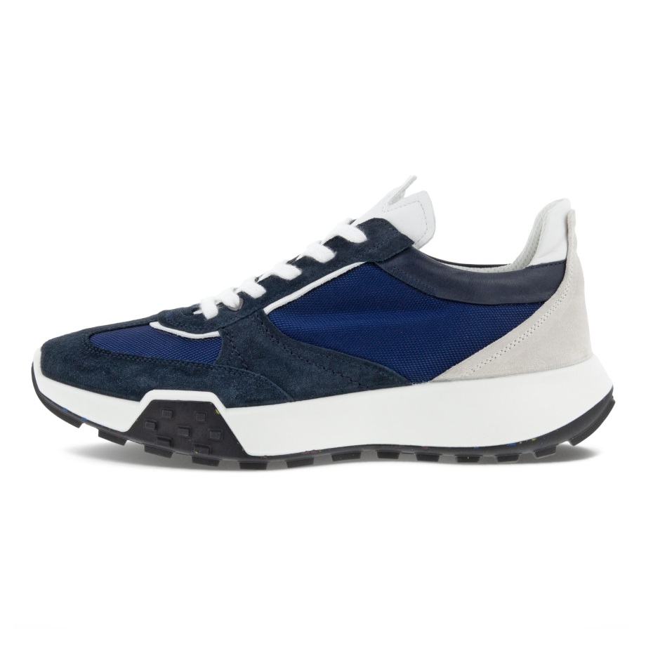 Ecco Norge Retro Joggesko Ecco Norge Joggesko Herre Flerfarget Blå