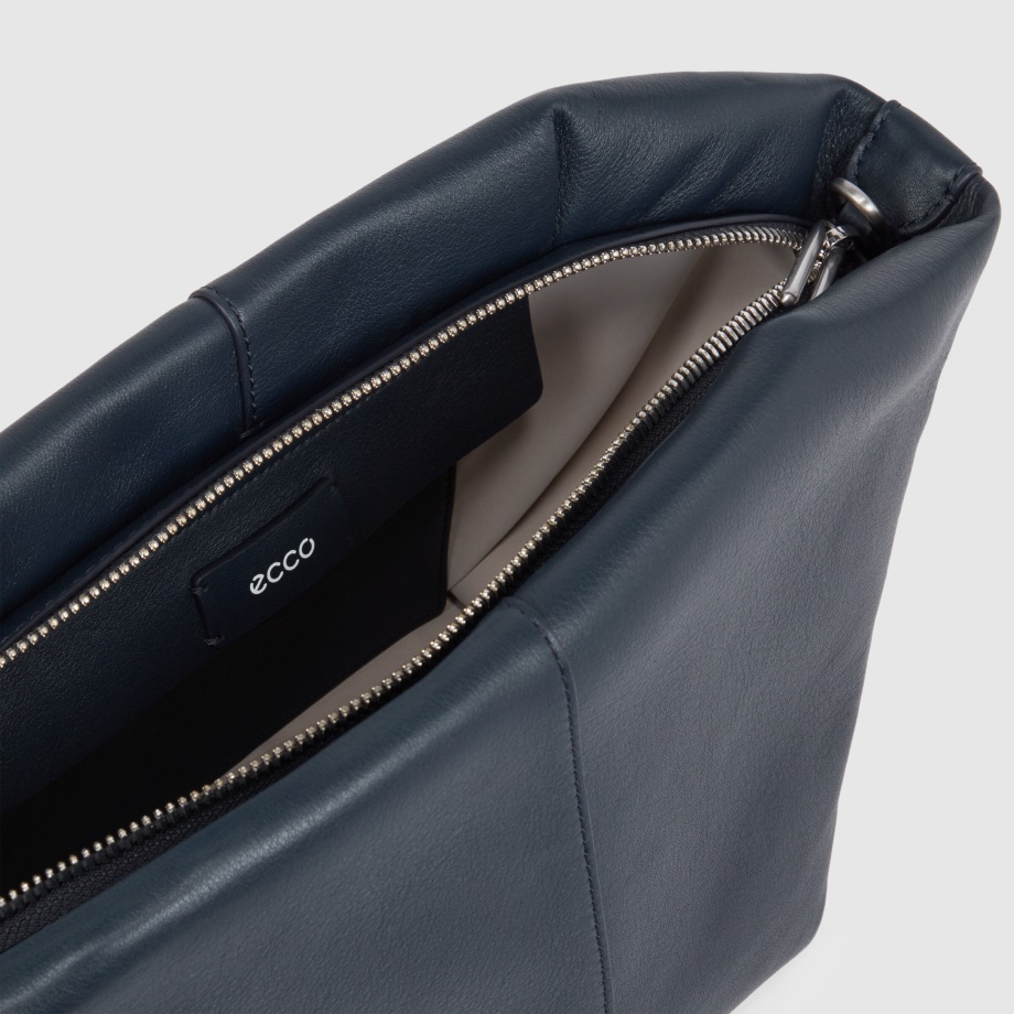 Ecco Fold Oversized Clutch Ecco Norge Blå