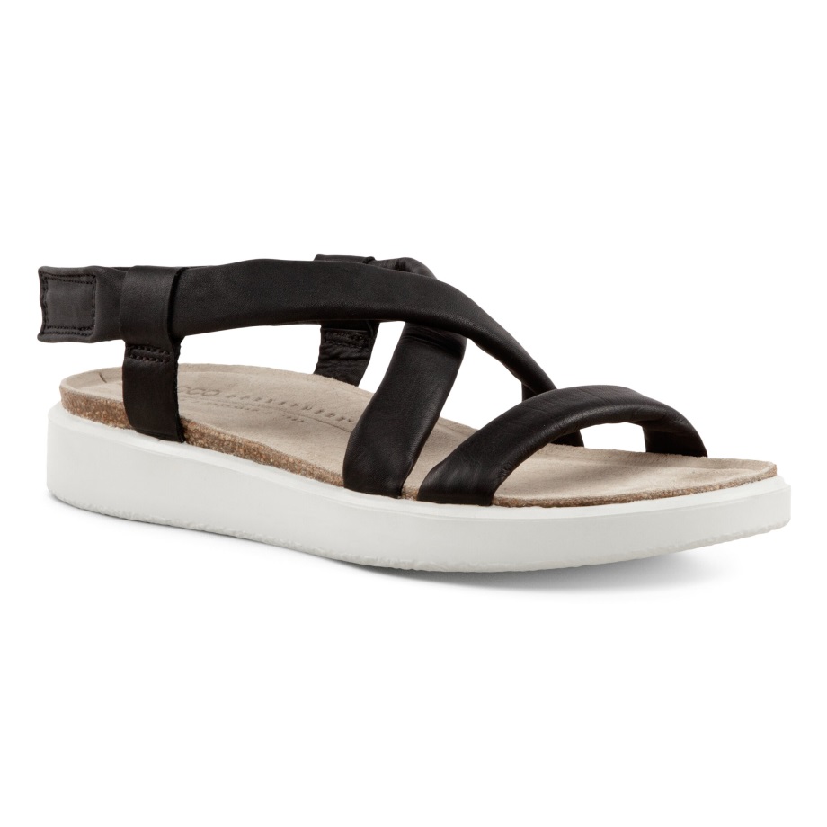 Ecco Norway Corksphere Sandal Dame Svart