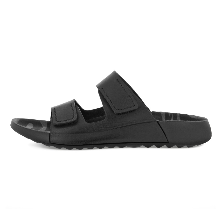 Ecco Norway 2nd Cozmo 2-stropper Slide Sandal Dame Sort