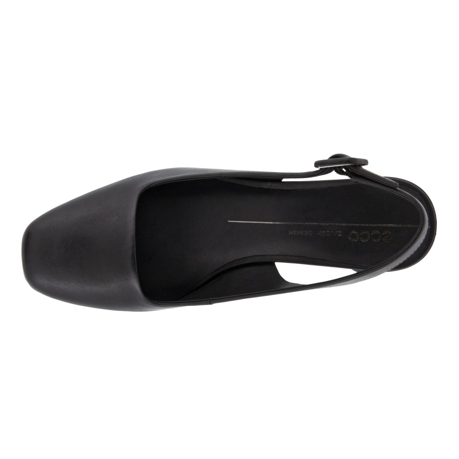 Ecco Norge Form Squared 35 Sling-back Sandal Dame Svart