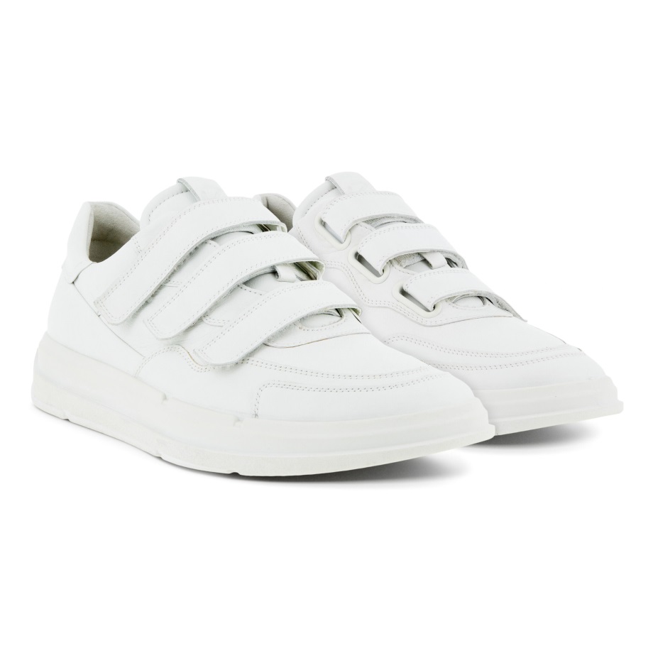 Ecco Norge Soft X Strap Sneaker Herre Hvit