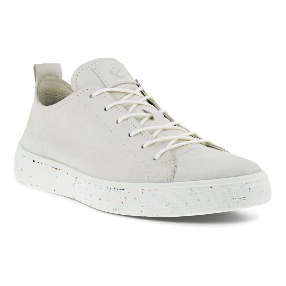 Ecco Norway Street Tray Sneaker Herre Shadow White