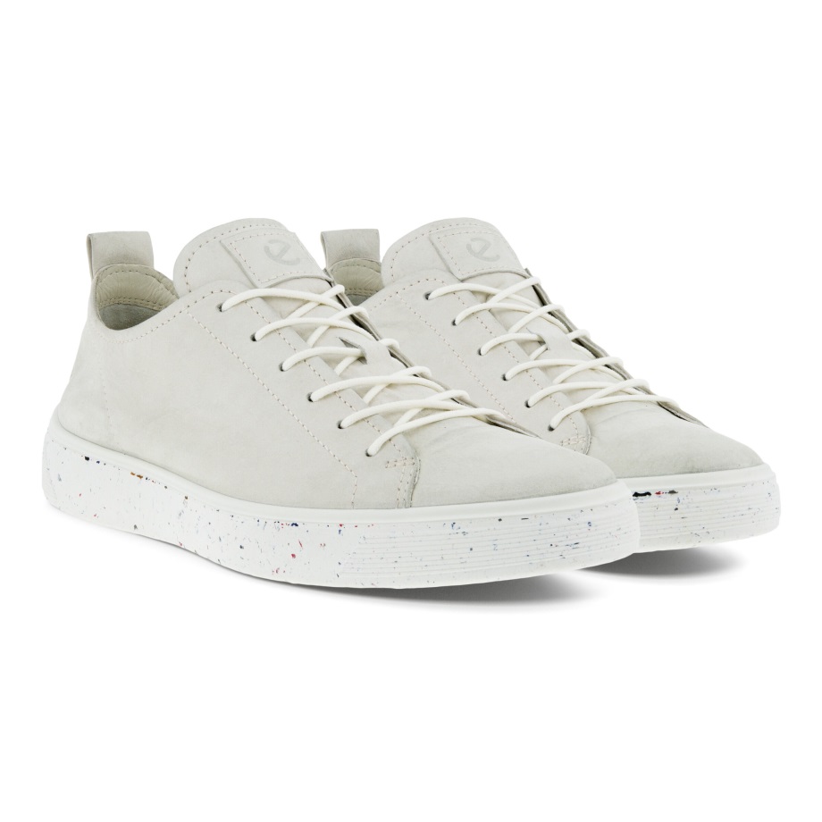 Ecco Norway Street Tray Sneaker Herre Shadow White