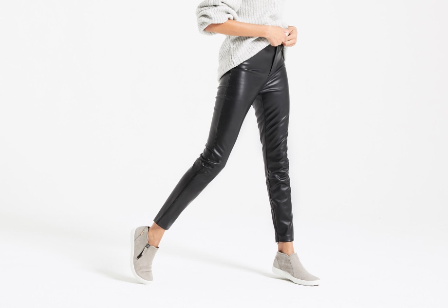 Ecco Norway Soft 7 Low Bootie Varm Grå-powder