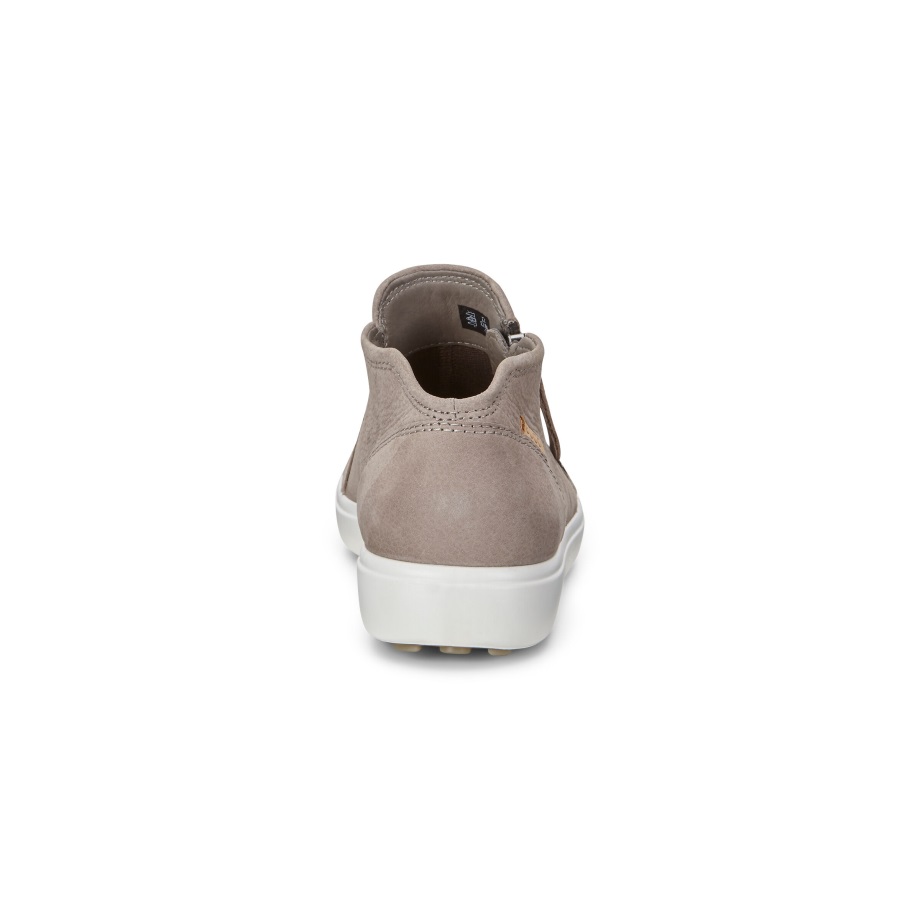 Ecco Norway Soft 7 Low Bootie Dame Varm Grå-powder