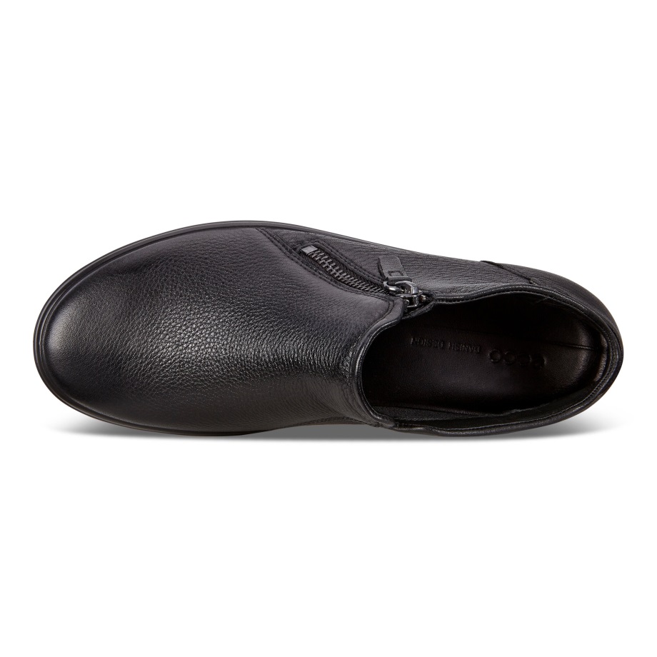 Ecco Norway Soft 7 Low Bootie Dame Svart