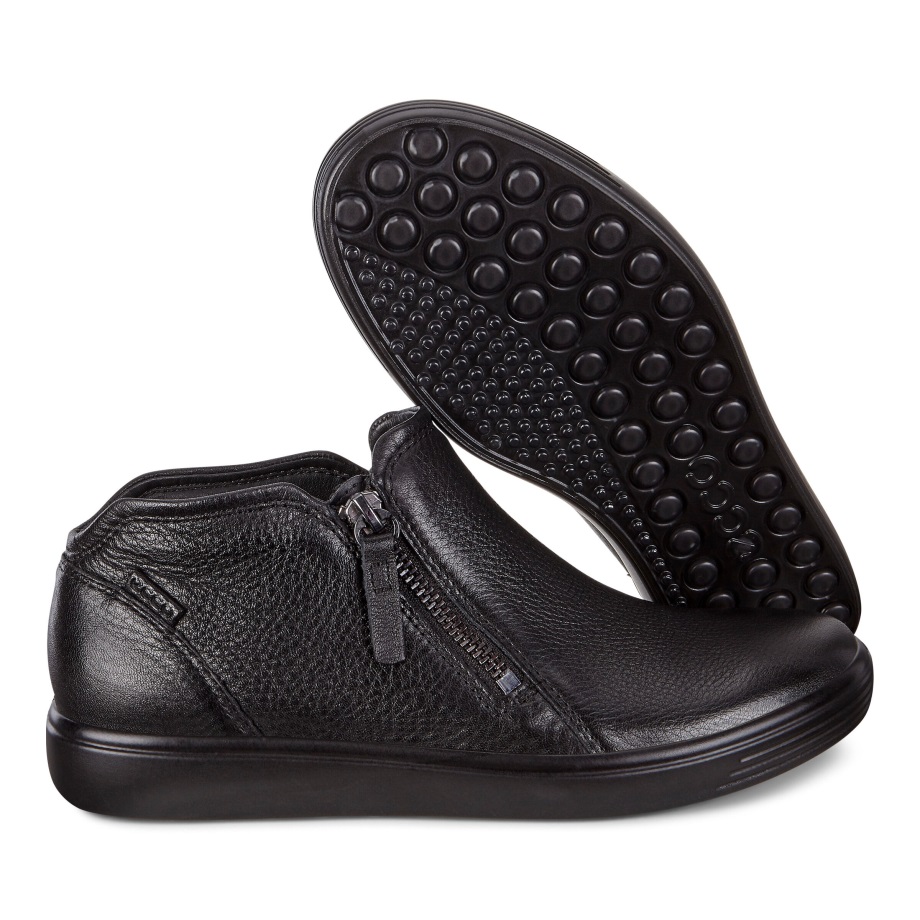 Ecco Norway Soft 7 Low Bootie Dame Svart
