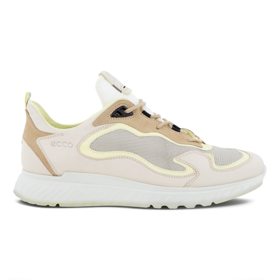 Ecco Norge St.1 Snøresko Herre Flerfarget Beige