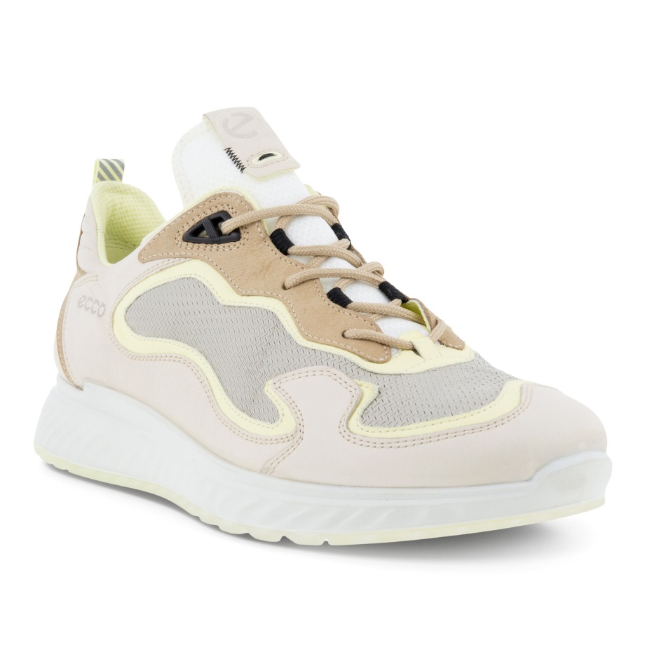 Ecco Norge St.1 Snøresko Herre Flerfarget Beige