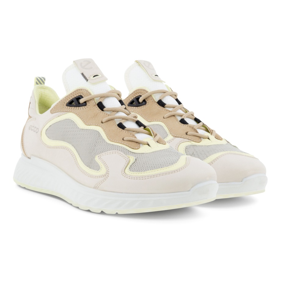 Ecco Norge St.1 Snøresko Herre Flerfarget Beige