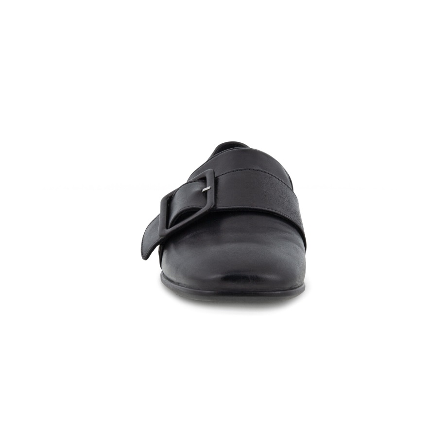 Ecco Norway Anine Firkantet Loafer Med Høy Front Dame Svart