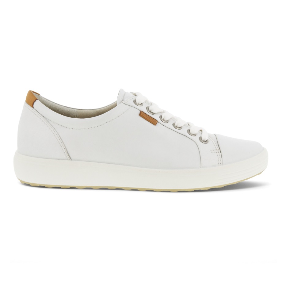 Ecco Norway Soft 7 Sneaker Dame Hvit