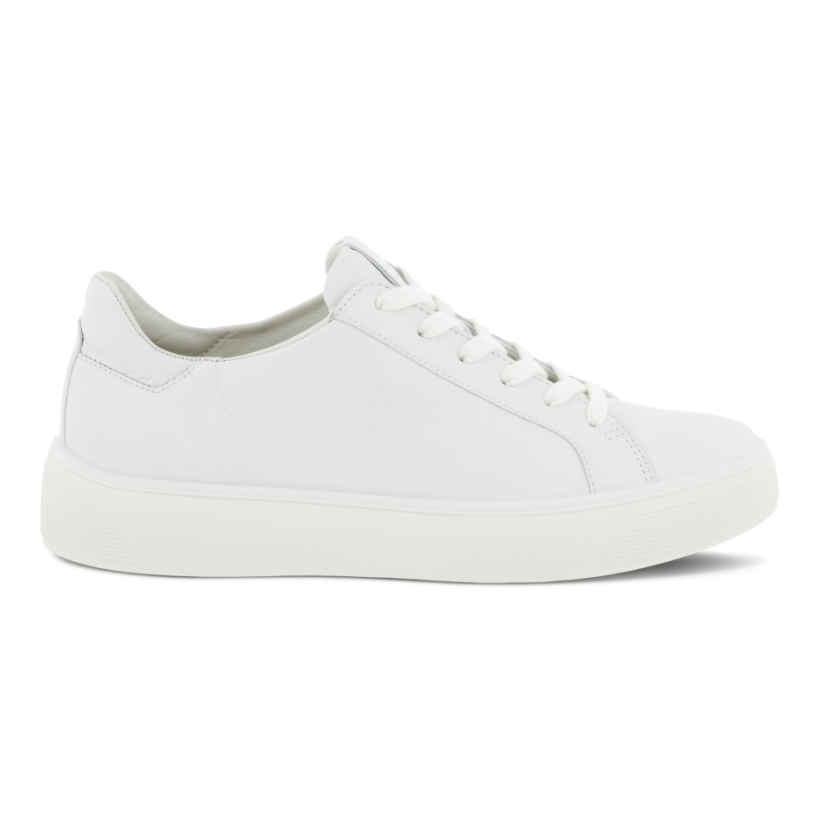 Ecco Norge Street Tray Sneaker Dame Hvit
