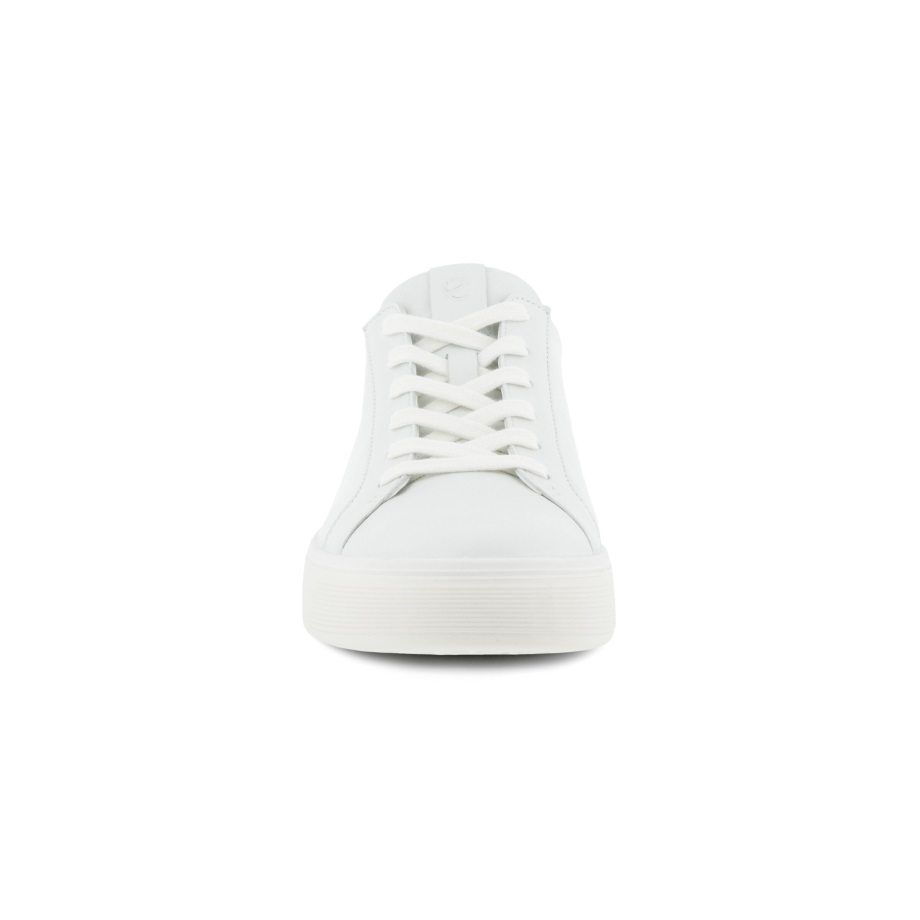 Ecco Norge Street Tray Sneaker Dame Hvit
