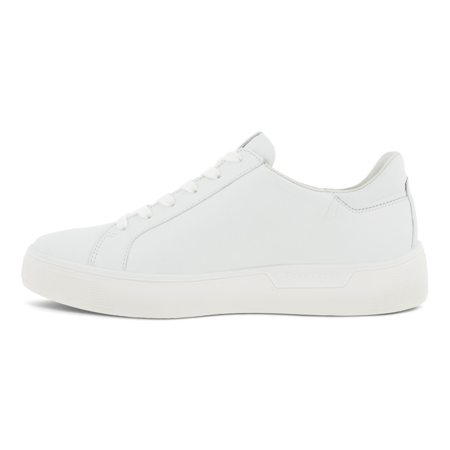 Ecco Norge Street Tray Sneaker Dame Hvit