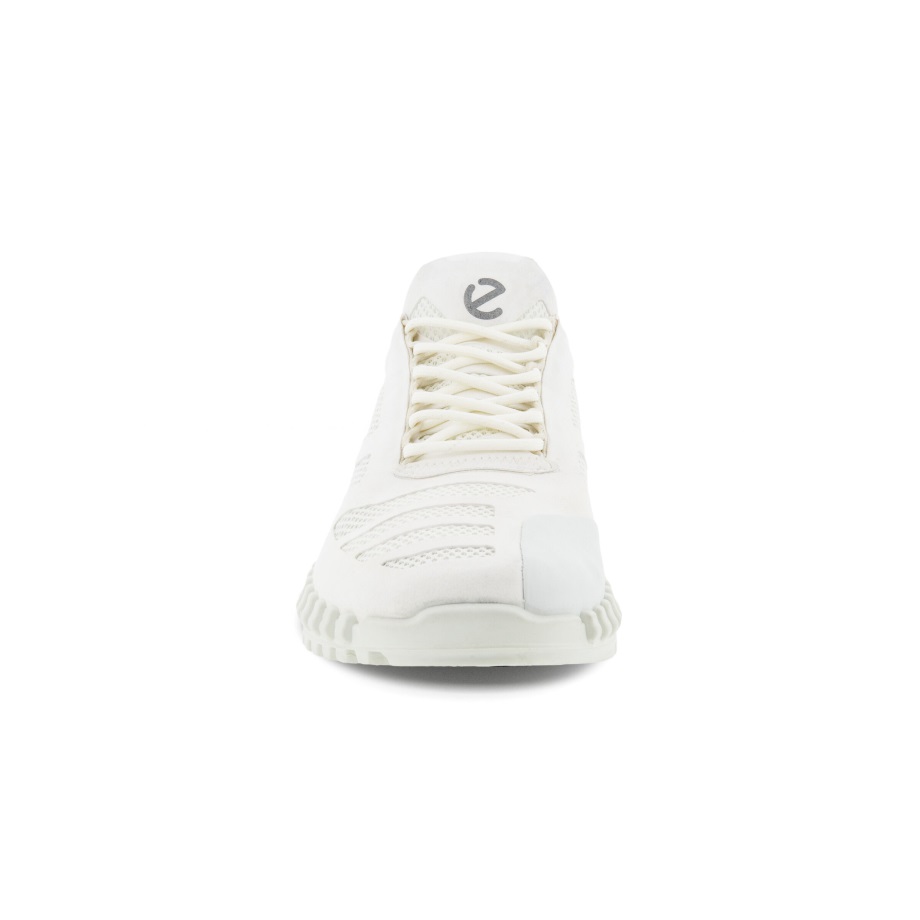 Ecco Norway Zipflex Lav Tekstil Sneaker Herre Hvit-lys Hvit