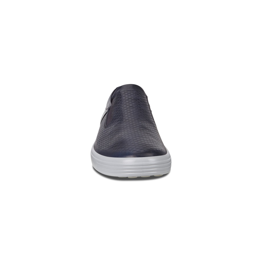 Ecco Norway Soft 7 Slip-ons Menn Ekte Marine