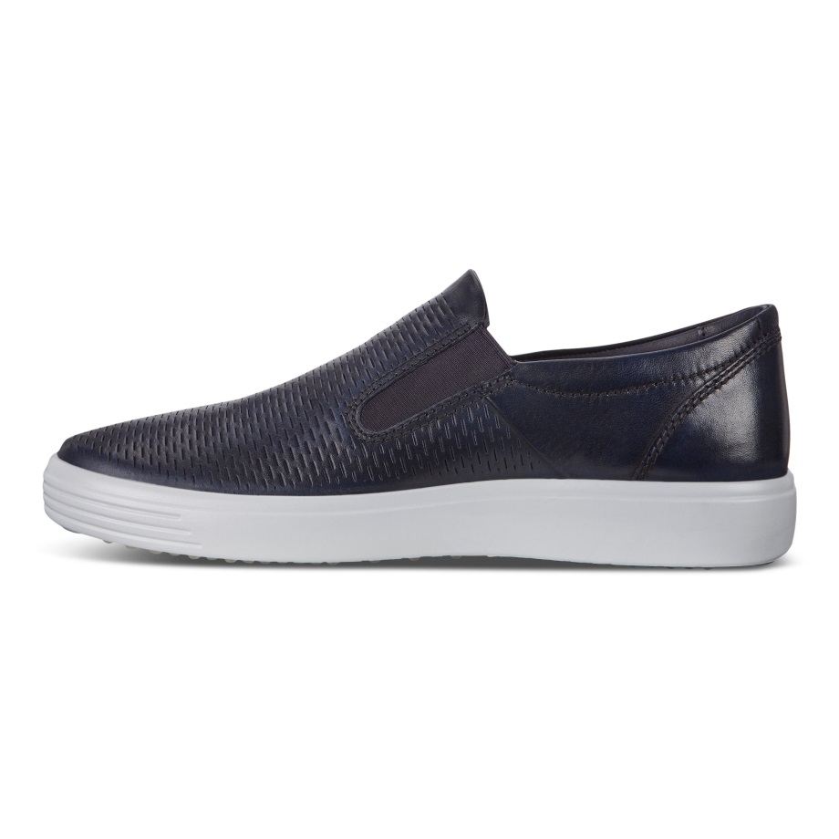 Ecco Norway Soft 7 Slip-ons Menn Ekte Marine