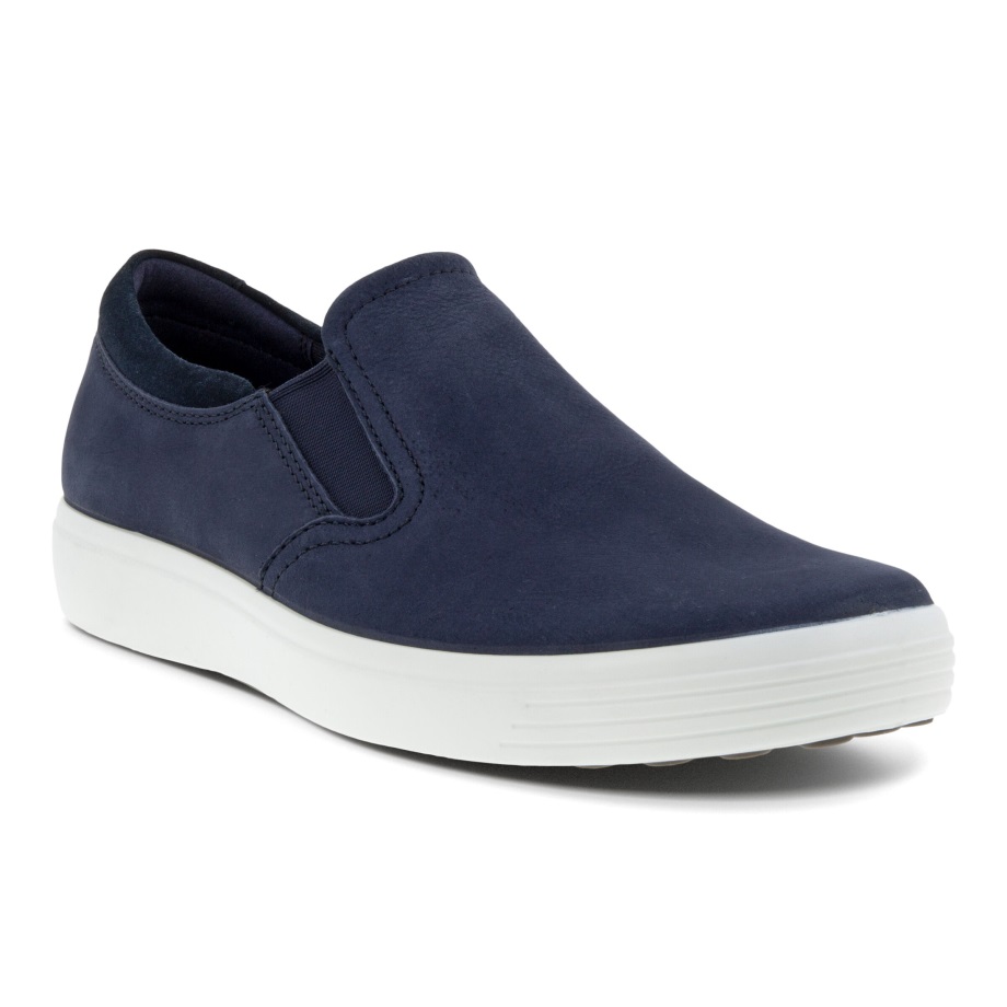 Ecco Norway Soft 7 Slip-on Herre Natt Sky-marine