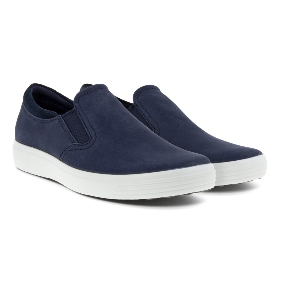 Ecco Norway Soft 7 Slip-on Herre Natt Sky-marine