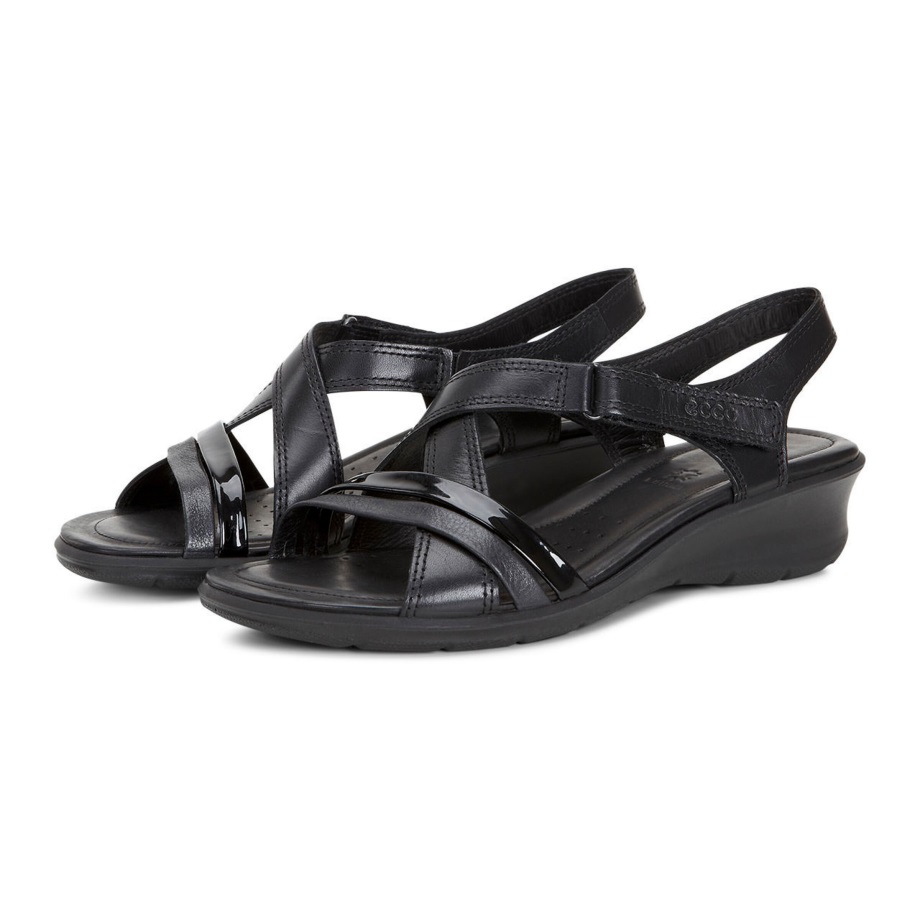 Ecco Norge Felicia Sandal Dame Svart-svart