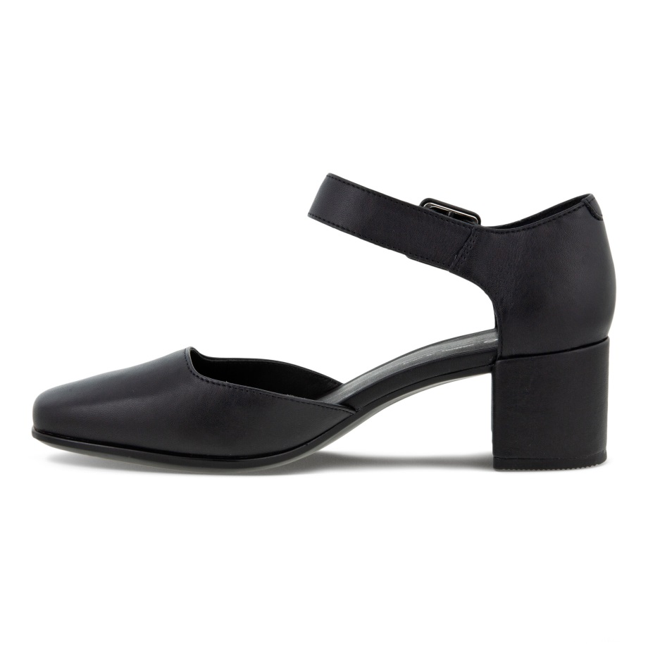 Ecco Norge Form 35 Kvadrat Mary Jane Dame Svart