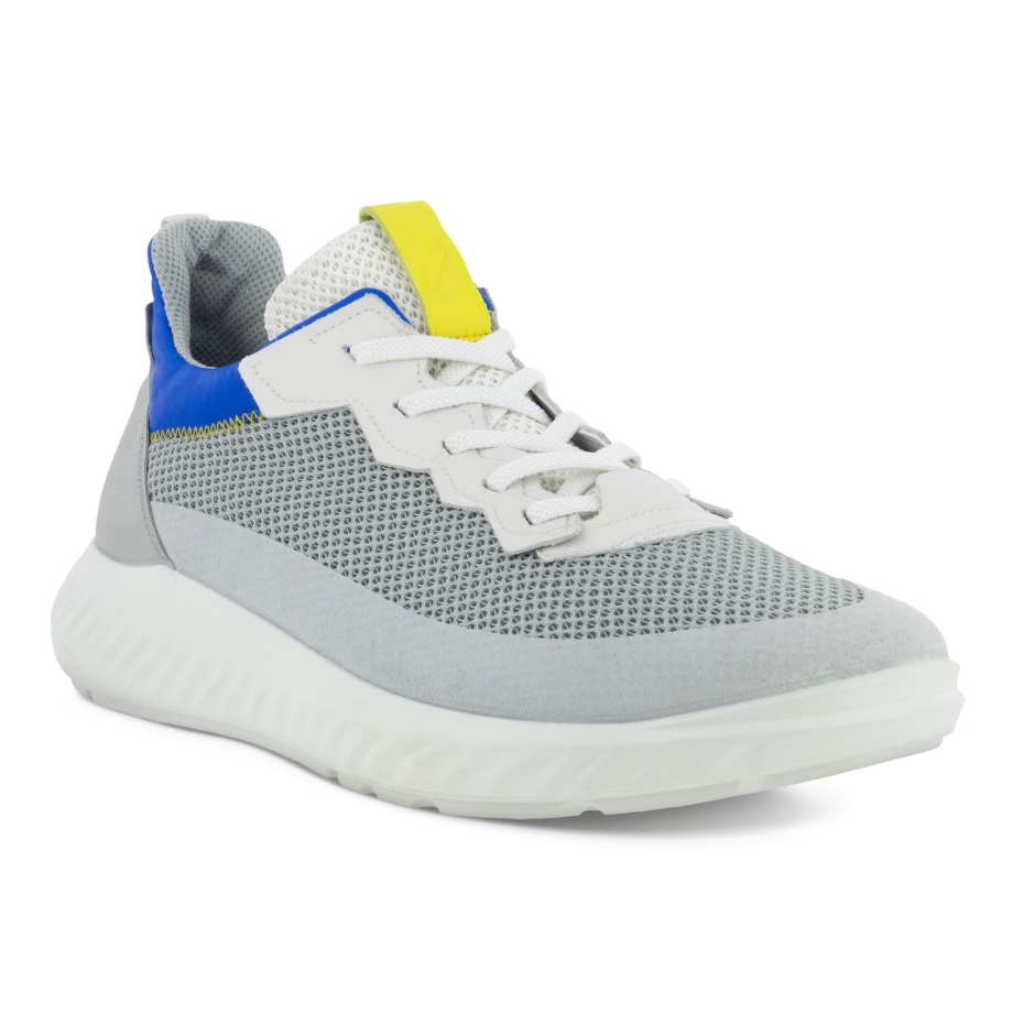 Ecco Norge Ath-1f Sneaker Mesh Herre Betong-hvit-dynastiet