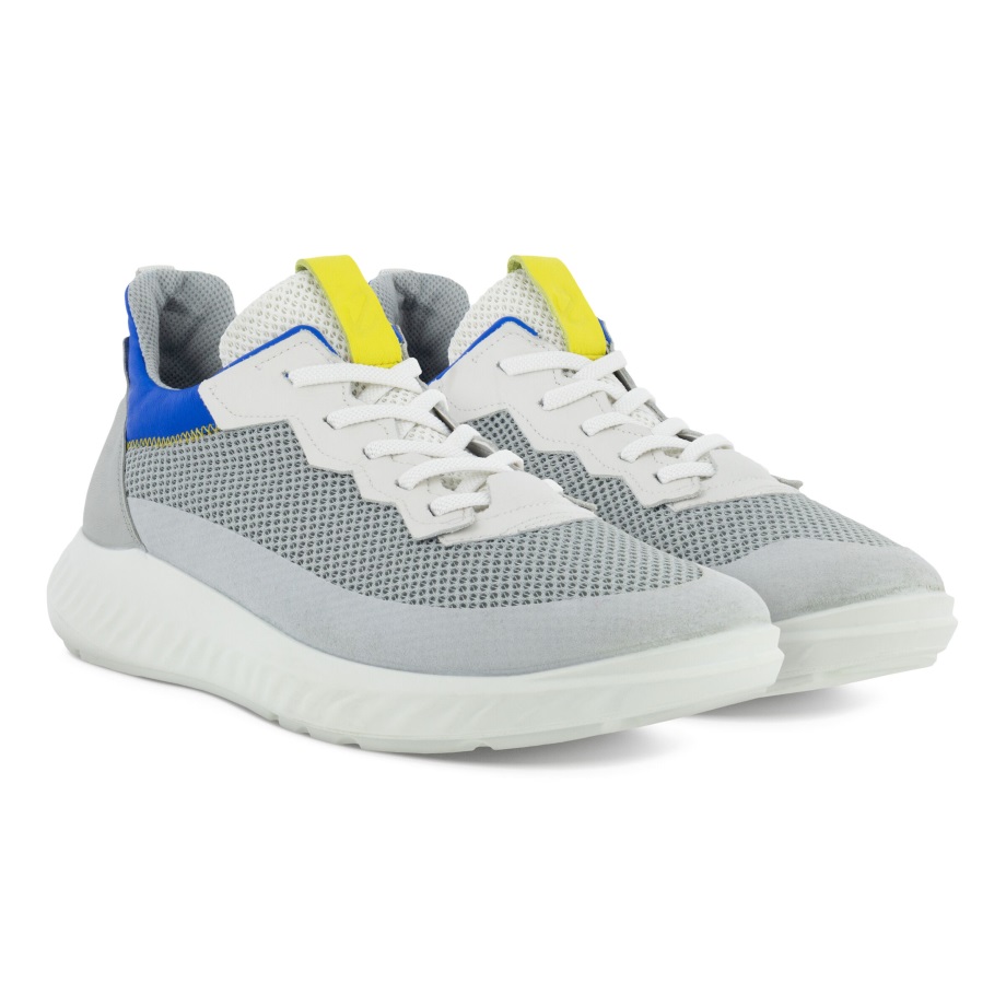 Ecco Norge Ath-1f Sneaker Mesh Herre Betong-hvit-dynastiet