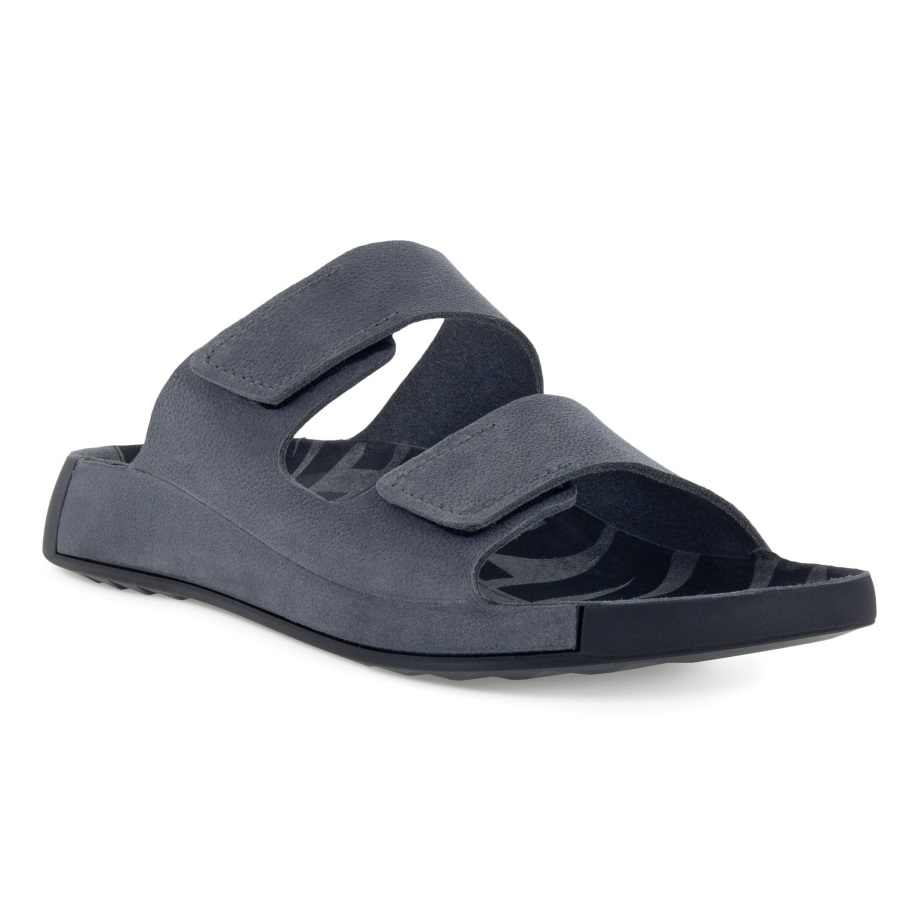 Ecco Norway 2nd Cozmo Slide Sandal Titanium