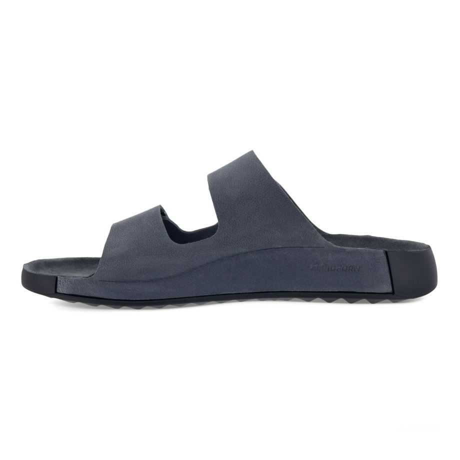 Ecco Norway 2nd Cozmo Slide Sandal Titanium