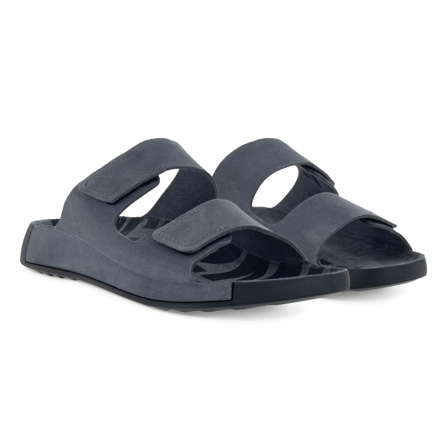 Ecco Norway 2nd Cozmo Slide Sandal Titanium