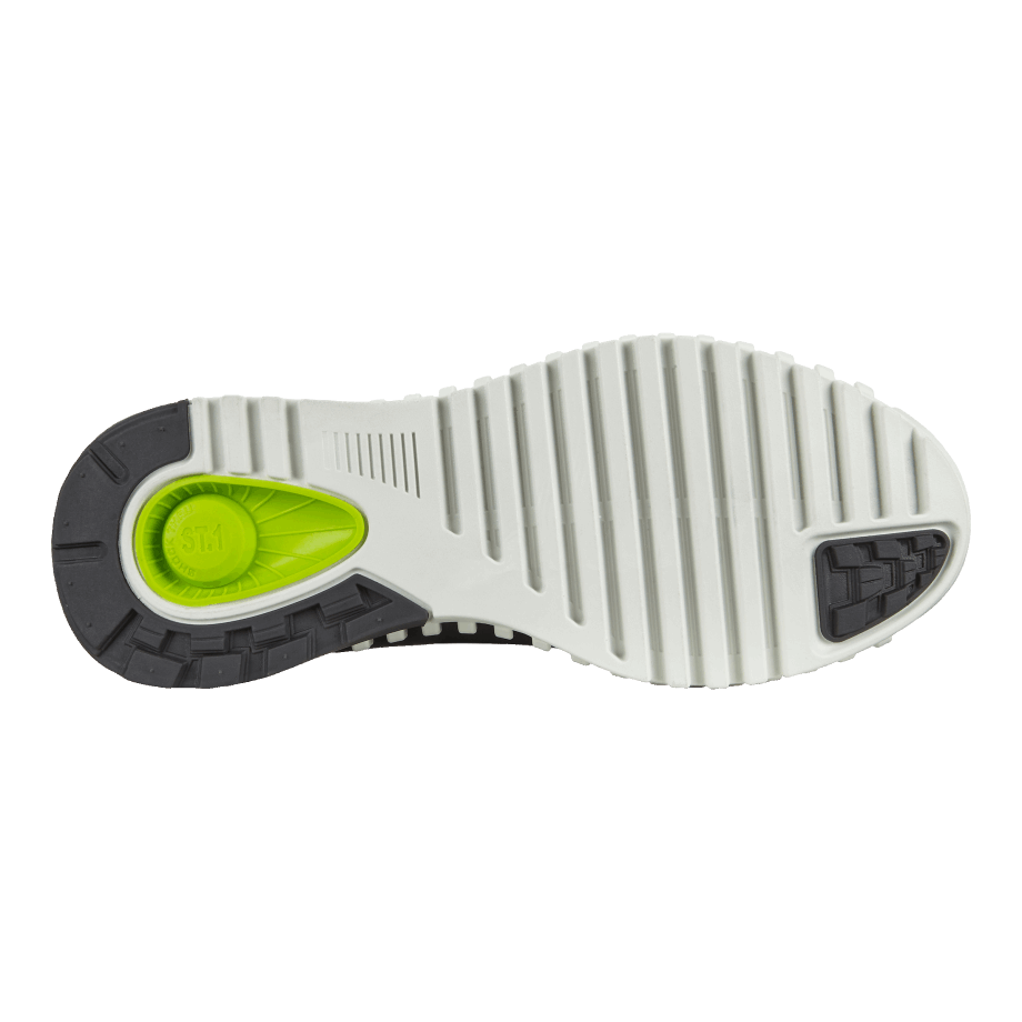 Ecco Norway Zipflex Lav Skinn/tekstil Sneaker Herre Måneløs-svart