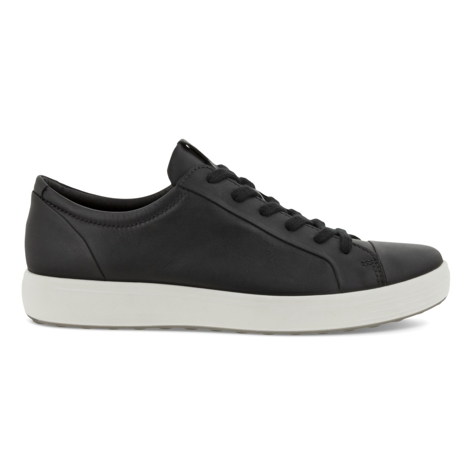 Ecco Norge Soft 7 Sports Klassisk Sneaker Herre Sort