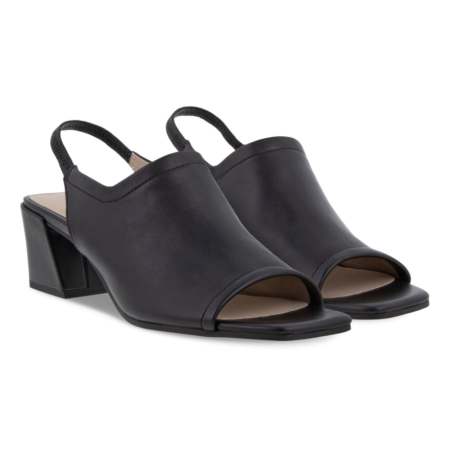 Ecco Norway Elevate Squared Sandal 50 Dame Svart