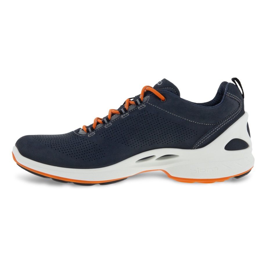 Ecco Norge Biom Fjuel Perf Herre Navy