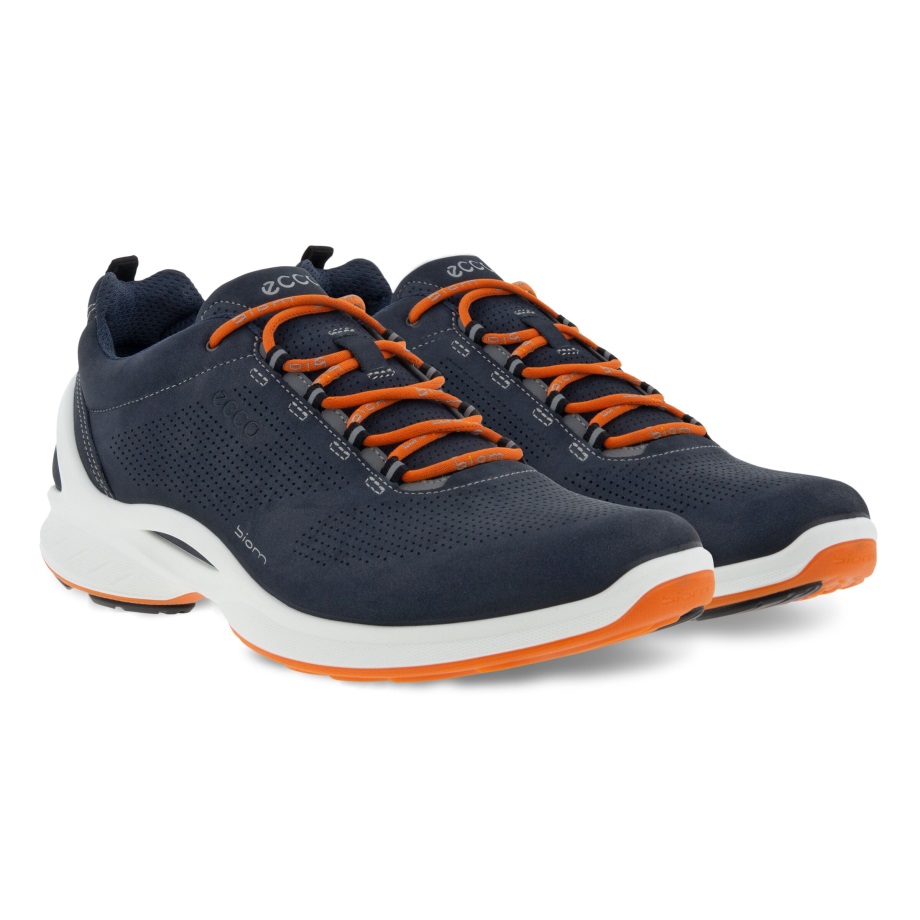 Ecco Norge Biom Fjuel Perf Herre Navy