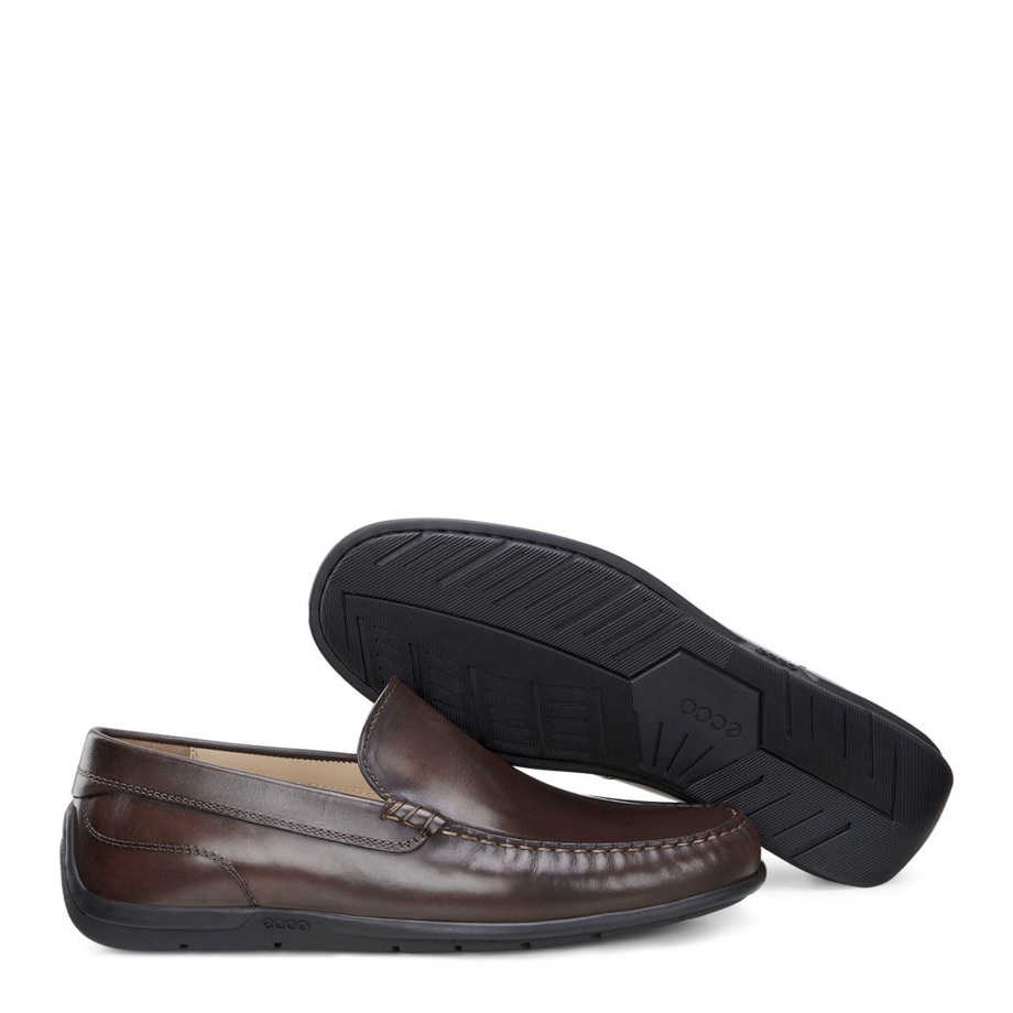 Ecco Norway Classic Moc 2.0 Kaffe