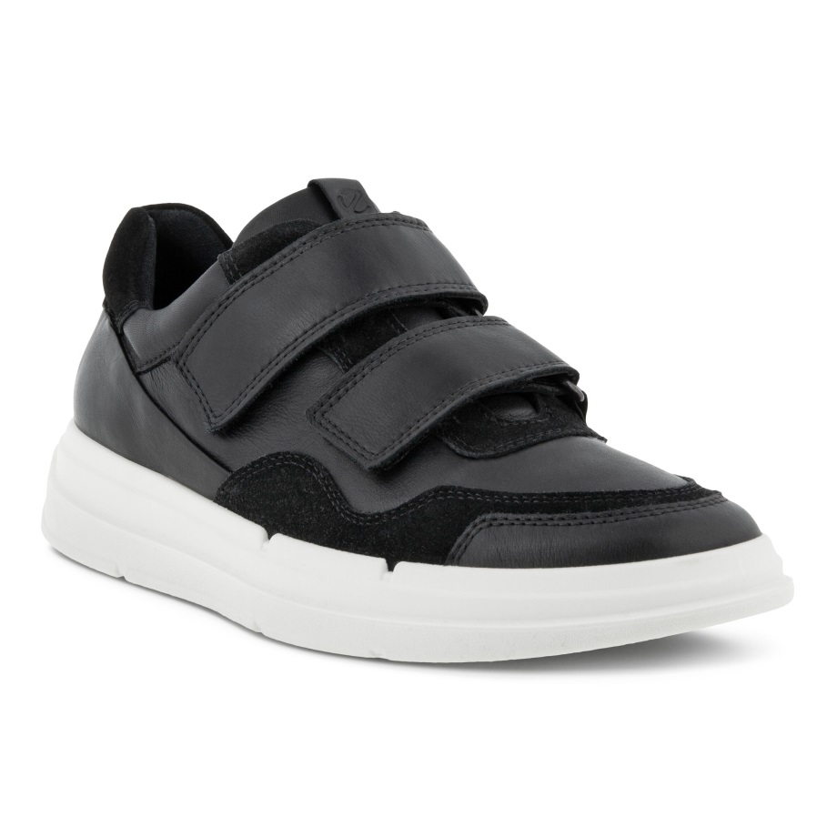 Ecco Norge Soft X Strap Sneaker Dame Svart-svart