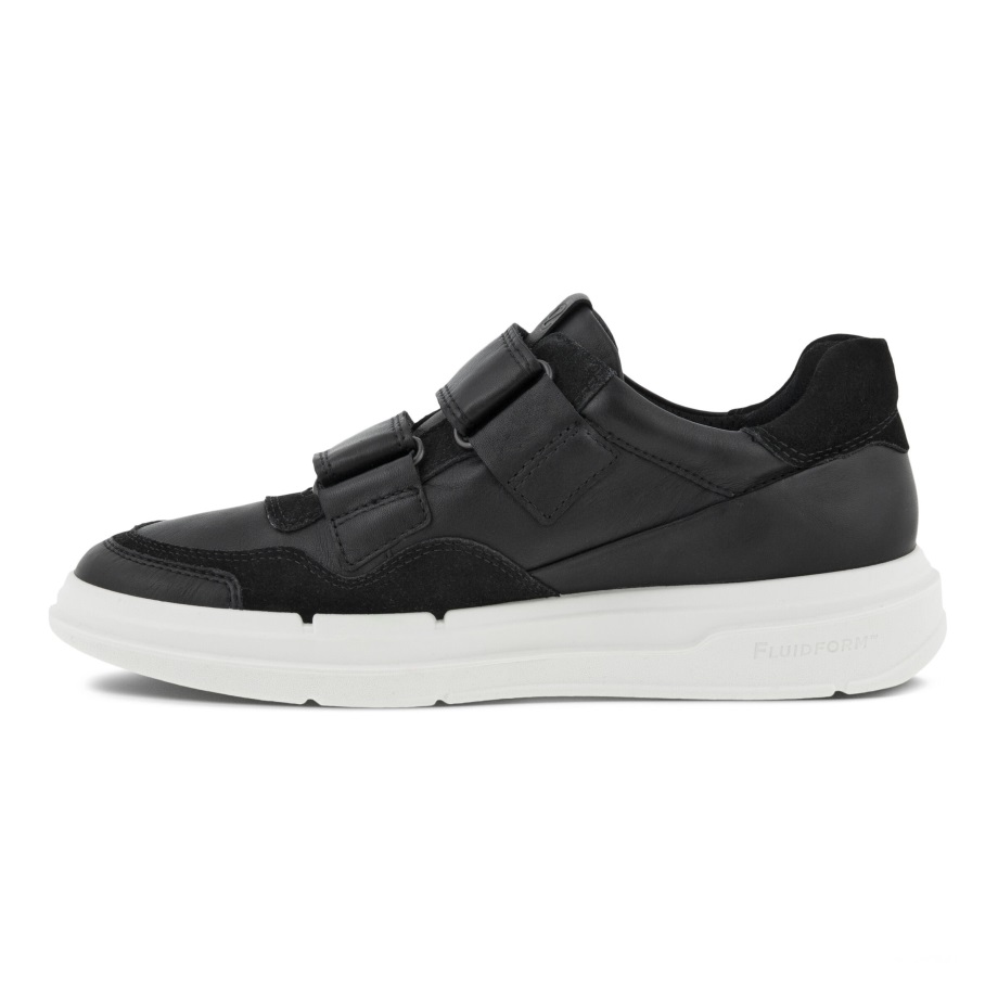 Ecco Norge Soft X Strap Sneaker Dame Svart-svart