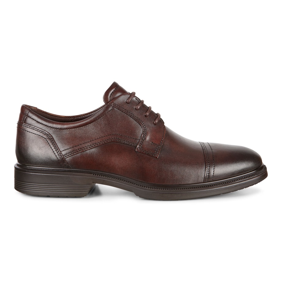 Ecco Norway Lisbon Cap Toe Slips Herre Kakaobrun