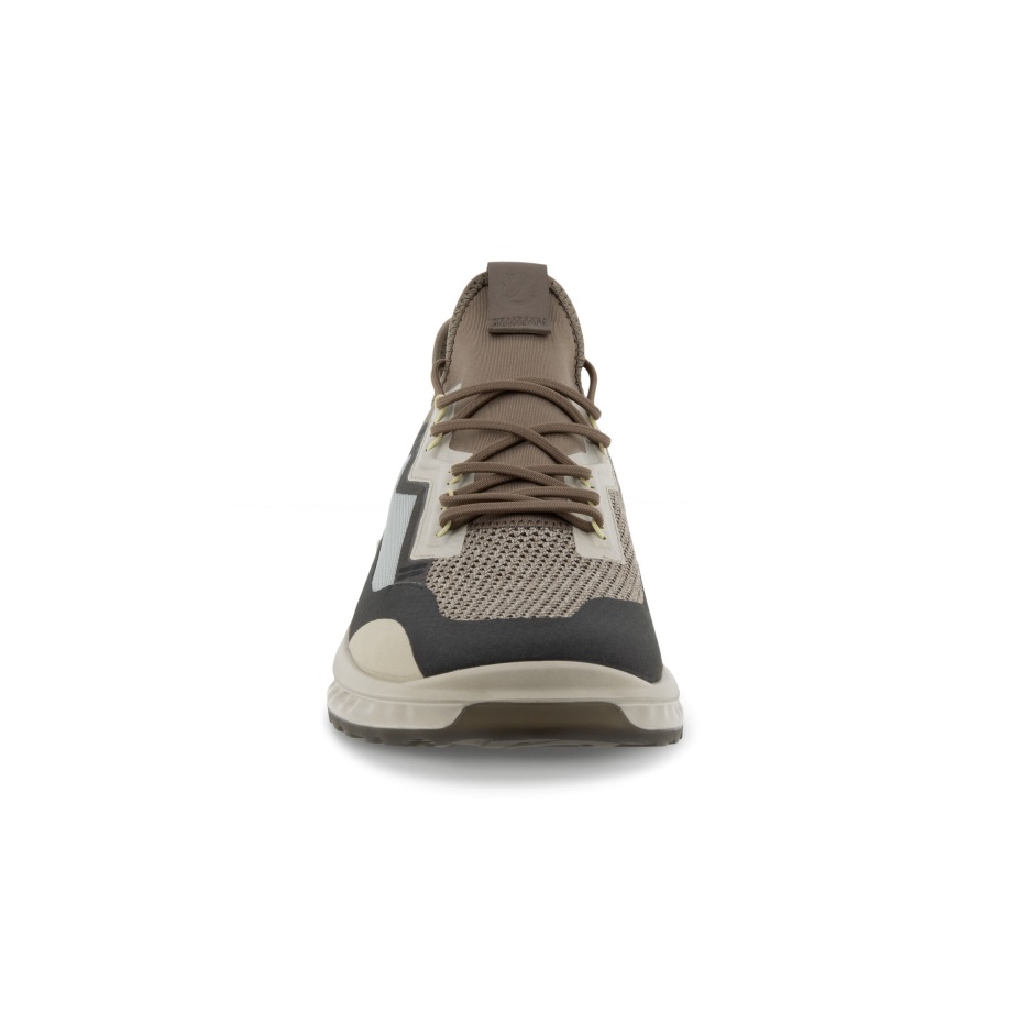 Ecco Norway St.360 Sneaker Magnet-taupe-sunny Lime