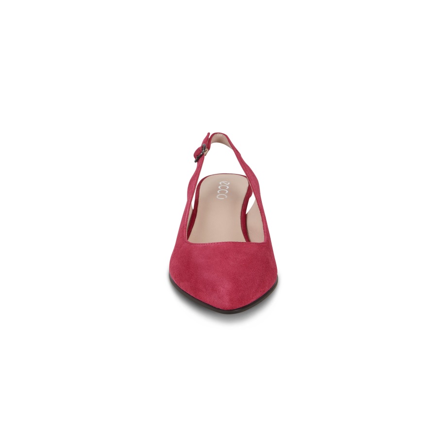 Ecco Norway Shape 45 Spiss Elegant Slingback Pumpe Sangria For Kvinner