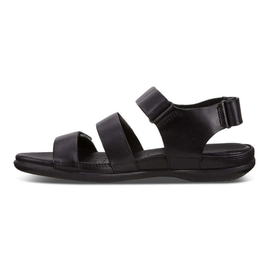 Ecco Norge Flash Flat Sandal Dame Svart