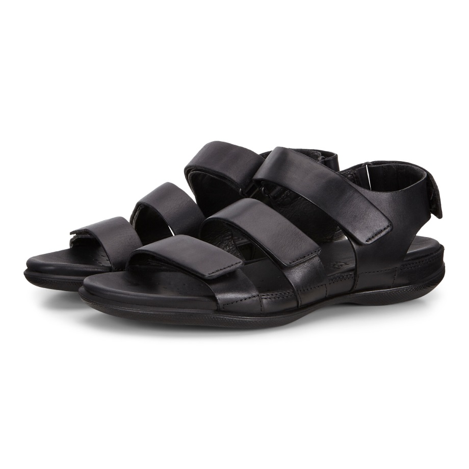 Ecco Norge Flash Flat Sandal Dame Svart