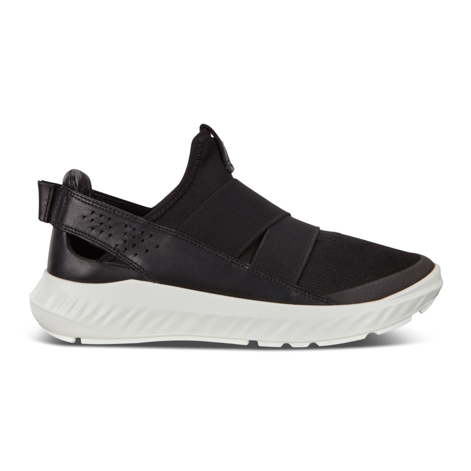 Ecco Norge St.1 Lite Slip-on Sneaker Dame Svart-svart-svart