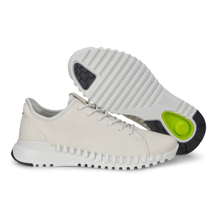 Ecco Norge Zipflex Lav Sneaker Herre Skygge Hvit
